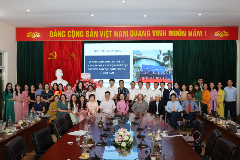 Học viện Tư pháp: Khoa Đào tạo Luật sư – 20 năm xây dựng và phát triển